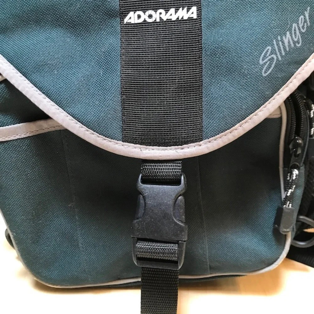 Adorama Sling Camera Bag. Large, W/ waist and sling strap. Multiple pockets, NEW